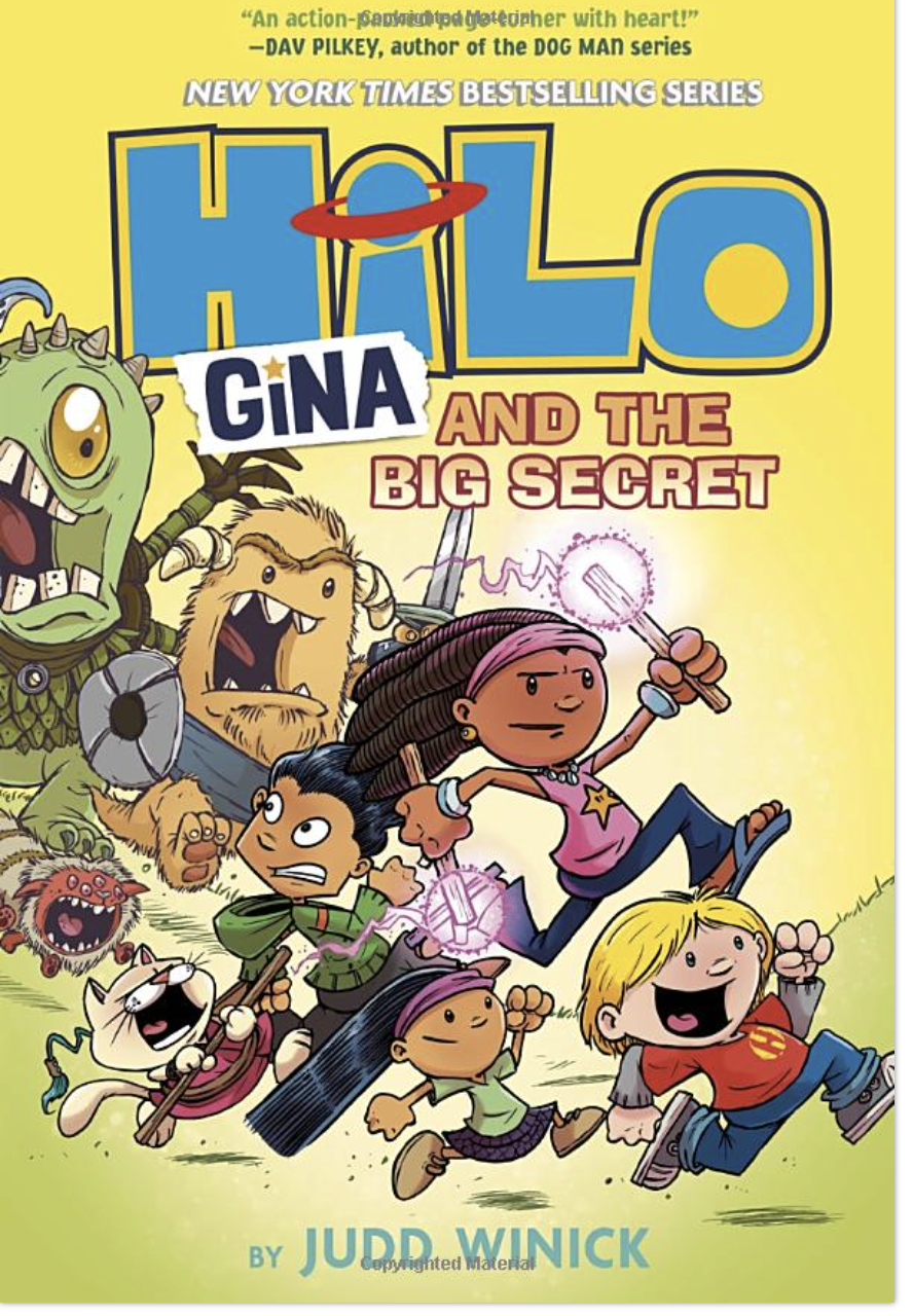  cover of HiLo: Gina and the Big Secret